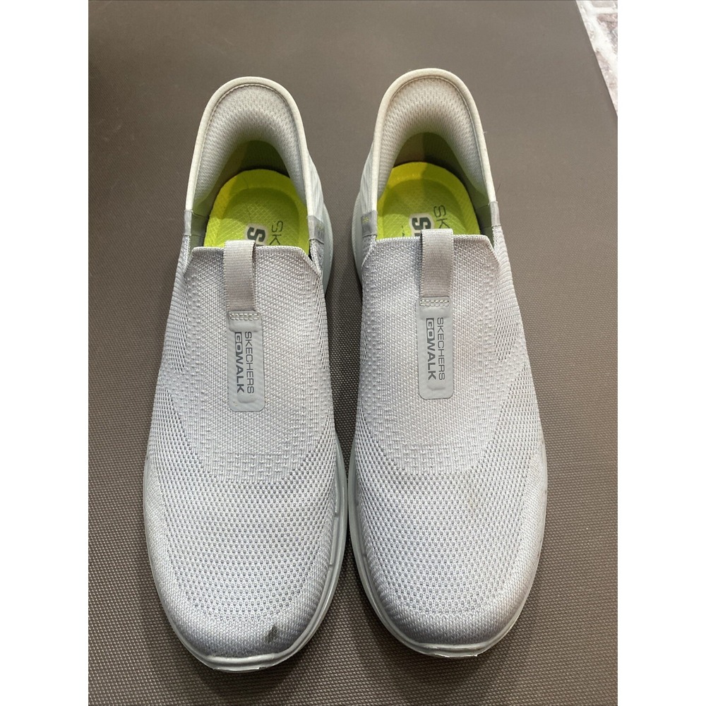 Skechers Gray Slip-On Sneakers